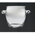 Hand Cut Lead Free Crystal 2 Handled Ice Bucket/Champagne Cooler (9")